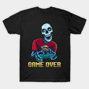 Skeleton Game over T-Shirt